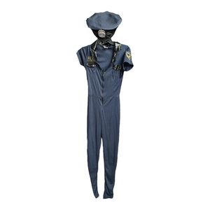 Dreamgirl Lieutenant Ivana Misbehave Halloween Costume Blue Size Small